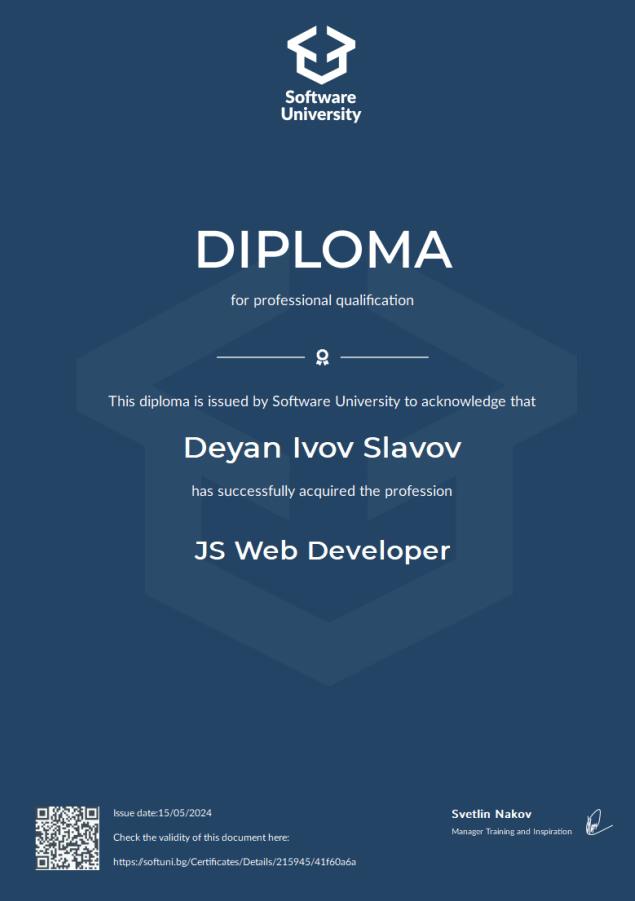 Diploma